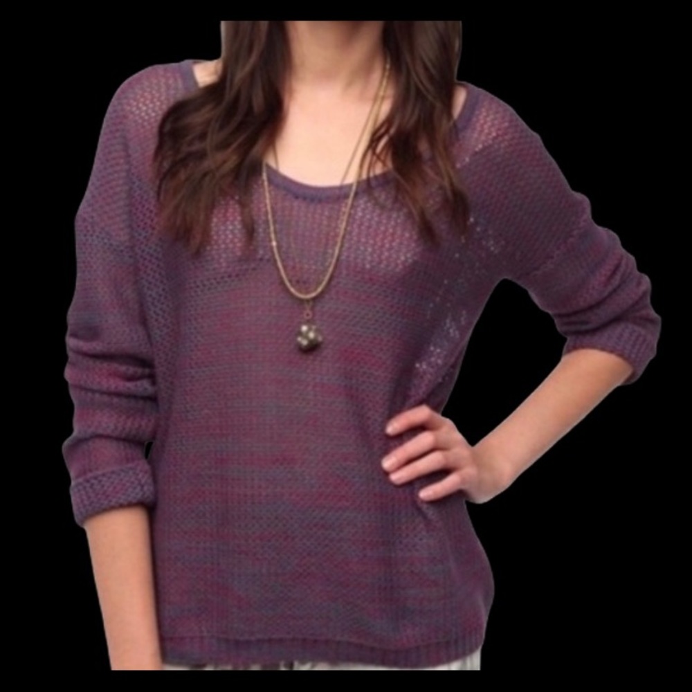 Brand:Urban Outfitters. Long sleeve knit sweater - Picture 1 of 7